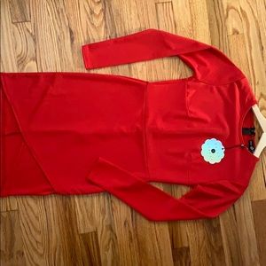 Red mini dress size 6 (10UK)